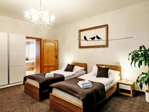 Penzion Bird's Nest : photo 3 de la chambre chambre double ou lits jumeaux avec baignoire spa