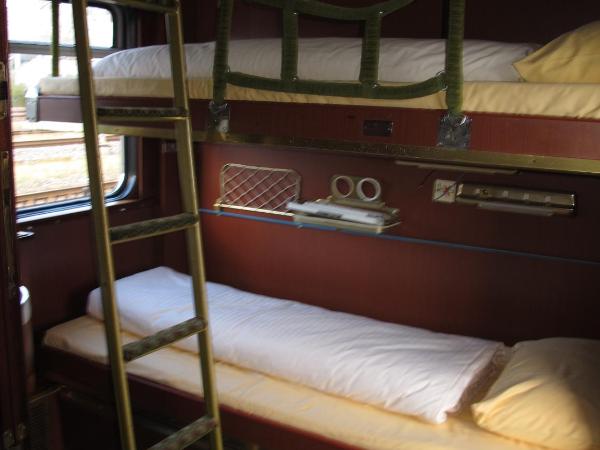 Train Lodge Amsterdam : photo 2 de la chambre lit simple dans compartiment (6 adultes)