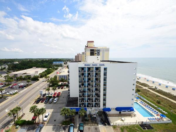 Holiday Sands at South Beach : photo 5 de la chambre condo 1 chambre avec salle de bains, 2 lits queen-size et 1 lit escamotable - t28 - vue latérale sur océan