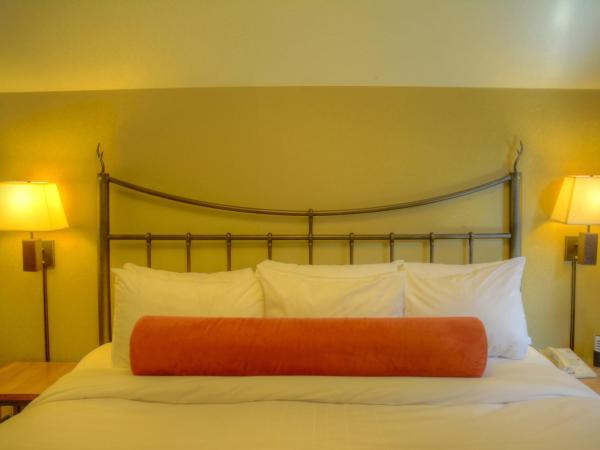 Banff Caribou Lodge and Spa : photo 2 de la chambre suite d'angle avec baignoire spa