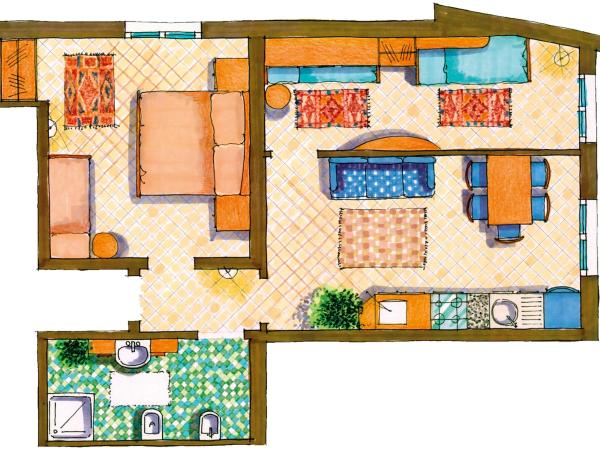 Residence Cà D'oro : photo 6 de la chambre appartement 2 chambres