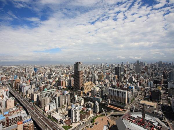 Hotel Monterey Grasmere Osaka : photo 8 de la chambre chambre lits jumeaux - vue sur ville - non-fumeurs