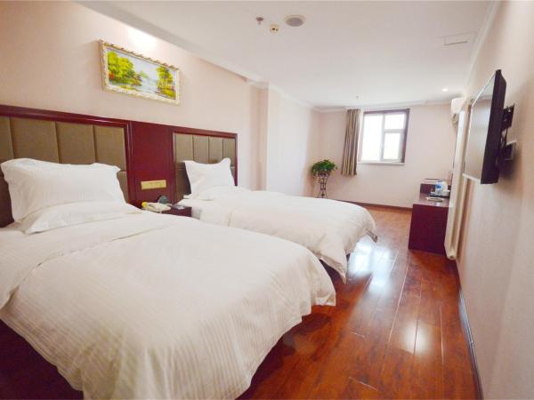 GreenTree Inn Jiangsu Suzhou Shengze Bus Station Business Hotel : photo 6 de la chambre chambre lits jumeaux standard - citoyens chinois continentaux