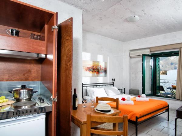 Erofili Apartments : photo 4 de la chambre studio - vue sur mer ou montagne 