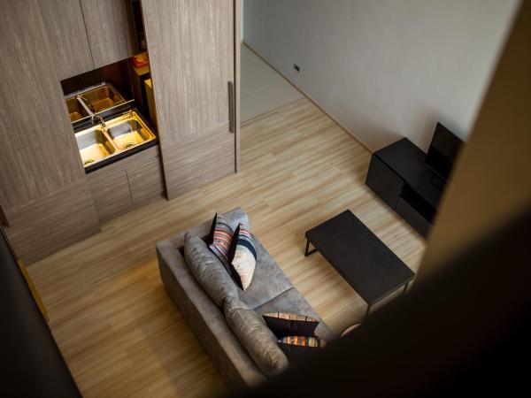 Hyde Park Chiangmai : photo 2 de la chambre hébergement 2 lits en duplex - parc