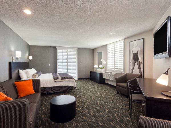 Ramada Plaza by Wyndham West Hollywood Hotel & Suites : photo 2 de la chambre chambre lit king-size pour personnes à mobilité réduite/malentendantes - non-fumeurs