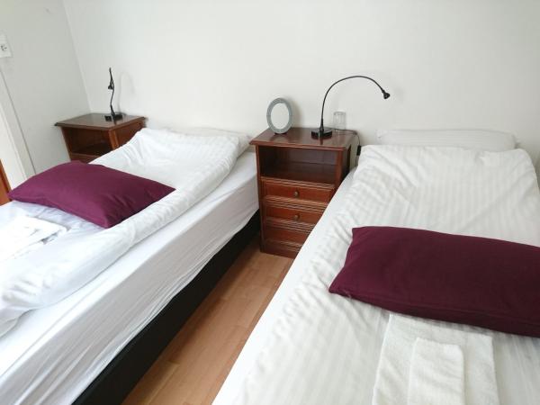 Alba Guesthouse : photo 1 de la chambre chambre lits jumeaux avec salle de bains commune