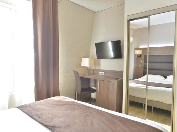 Htel Renoir Montparnasse : photo 4 de la chambre chambre double avec lit d'appoint (3 adultes)