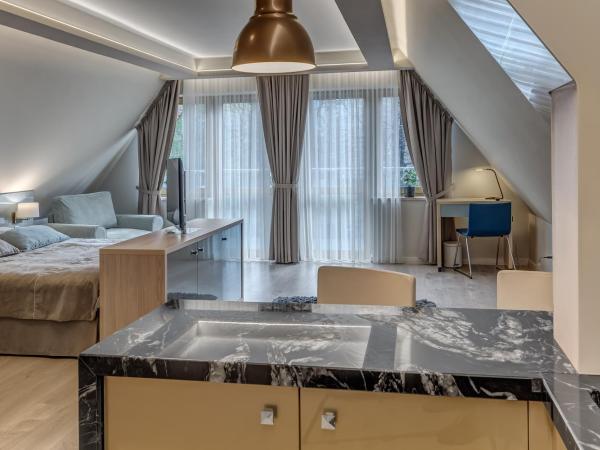 Villa Wierchy : photo 1 de la chambre suite de luxe avec kitchenette et terrasse