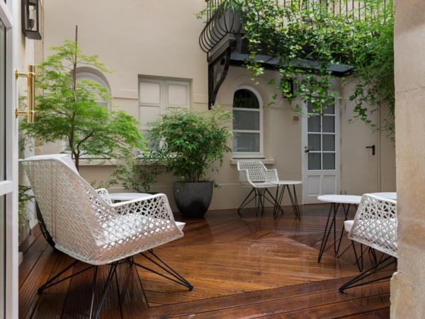 Millésime Hôtel : photo 9 de la chambre chambre double classique avec patio