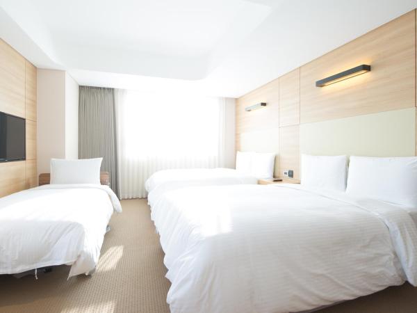 Acube Hotel Dongdaemun : photo 2 de la chambre hébergement triple familial (2 lits doubles + 1 lit simple)