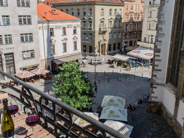 Jacob Brno : photo 9 de la chambre appartement avec balcon