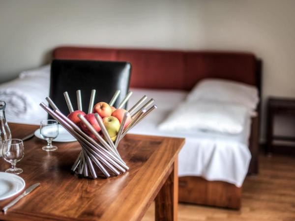 Zenitude Hôtel-Résidences l'Acacia Lourdes : photo 3 de la chambre studio (2 adultes) avec canapé-lit