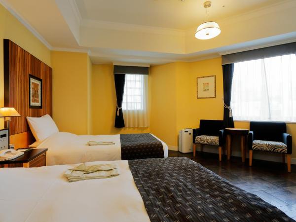 Hotel Monterey La Soeur Fukuoka : photo 3 de la chambre chambre lits jumeaux d'angle - non-fumeurs