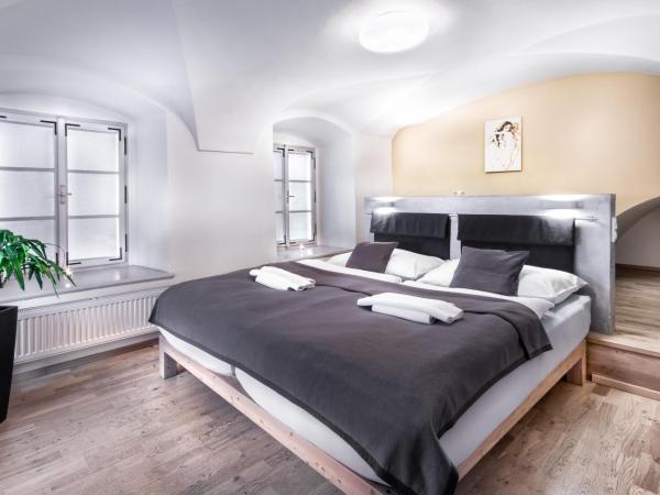 Pension Athanor : photo 3 de la chambre appartement avec bain à remous