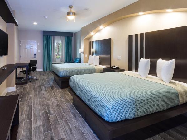 Econo Lodge Inn & Suites Houston NW-Cy-Fair : photo 1 de la chambre chambre 2 lits queen-size - non-fumeurs