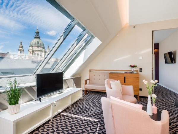 Hotel Moments Budapest by Continental Group : photo 3 de la chambre top floor andrassy suite