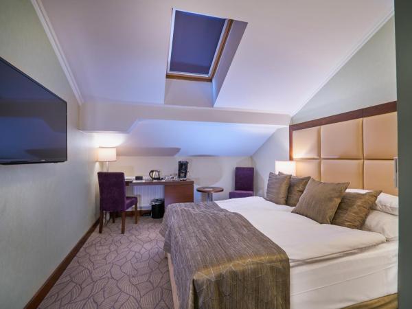 Kosher Hotel King David Prague : photo 7 de la chambre chambre standard mansardée ou située au rez-de-chaussée