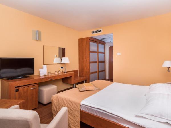 Hotel Umag Plava Laguna : photo 4 de la chambre chambre Économique avec petit lit double - côté parc