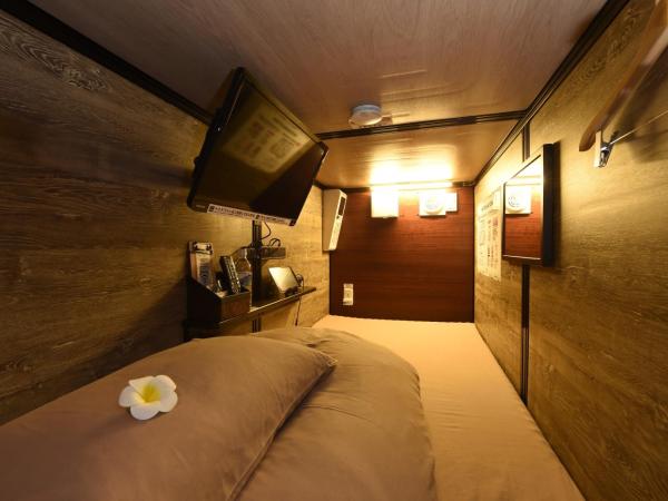 Anshin Oyado Tokyo Ogikuboten-Male Only : photo 3 de la chambre chambre capsule théâtre