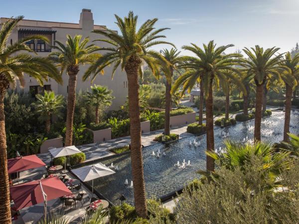 Four Seasons Resort Marrakech : photo 6 de la chambre chambre lits jumeaux premier avec terrasse - vue sur jardin