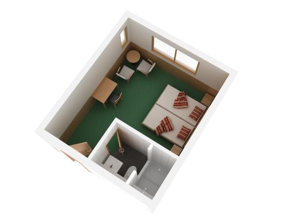 Hotel Arlenwald : photo 4 de la chambre chambre triple – vue sur montagne