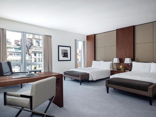 The Langham, New York, Fifth Avenue : photo 2 de la chambre chambre familiale avec 2 lits queen-size
