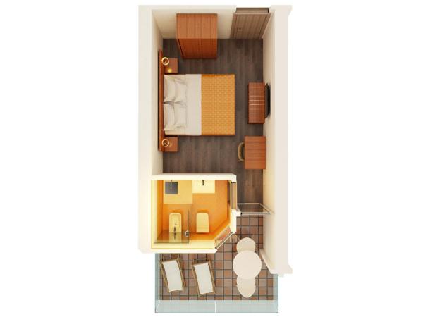 Hotel Ambassador : photo 4 de la chambre chambre double ou lits jumeaux Économique