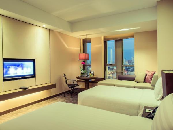 Pan Pacific Tianjin : photo 1 de la chambre chambre club lits jumeaux avec vue sur la ville