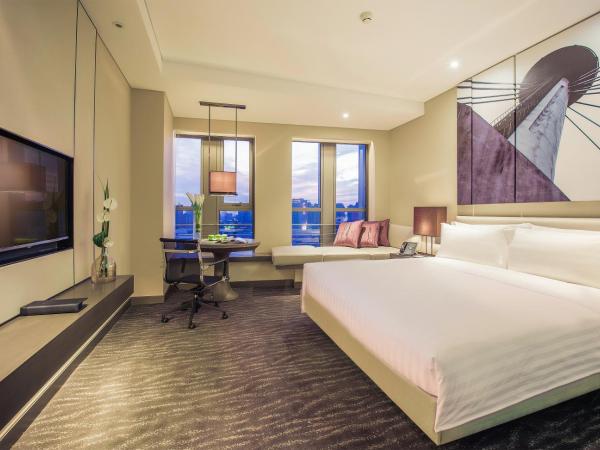 Pan Pacific Tianjin : photo 5 de la chambre chambre lit king-size deluxe - vue sur ville