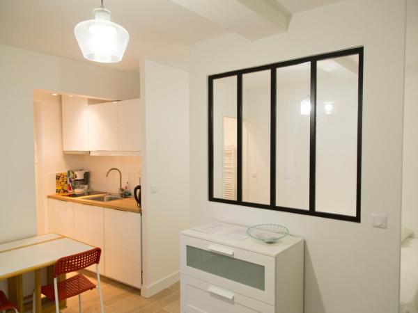 Résidence AURMAT - Appart - Hôtel - Boulogne - Paris : photo 7 de la chambre  studio (2 adultes) parchamp - 14 rue du parchamp, 92100 boulogne-billancourt