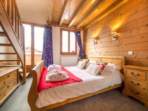 Hôtel et Chalet Au Coin Du Feu Chilly Powder : photo 1 de la chambre chambre familiale duplex supérieure