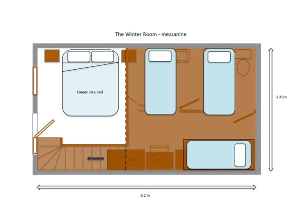 Hôtel et Chalet Au Coin Du Feu Chilly Powder : photo 4 de la chambre chambre familiale duplex supérieure