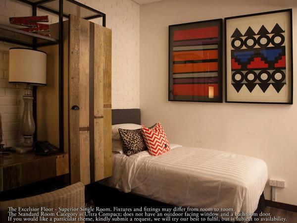 M Boutique Hotel : photo 1 de la chambre standard single no window (1 person bed)