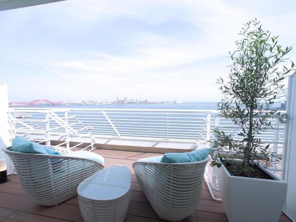 Kobe Meriken Park Oriental Hotel : photo 4 de la chambre hébergement double standard - vue sur sud