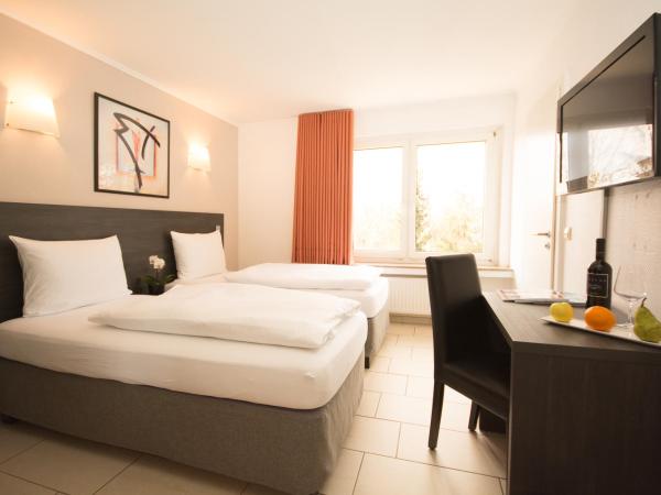 BIVIUS Hotel Restaurant Luxembourg : photo 4 de la chambre chambre lits jumeaux standard