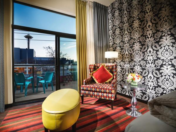 Staypineapple, The Maxwell Hotel, Seattle Center Seattle : photo 3 de la chambre suite disposant de 2 lits queen-size