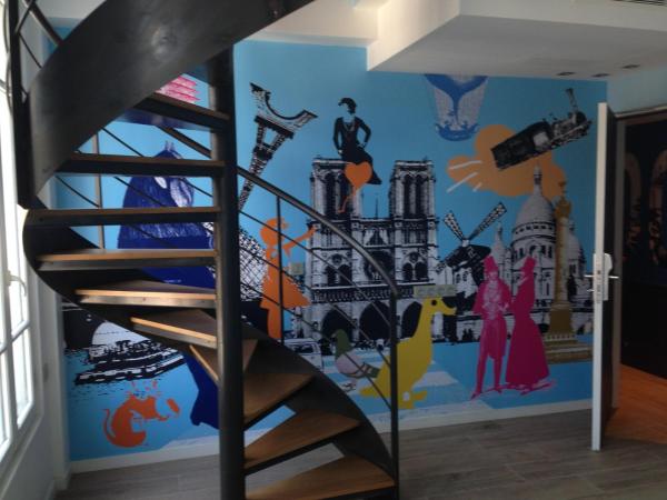 The 3 Ducks Eiffel Tower by Hiphophostels : photo 7 de la chambre lit dans dortoir mixte de 6lits