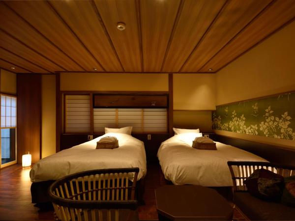 Muromachi Yutone Kyokoyado : photo 3 de la chambre chambre triple avec salle de bains privative et tatami au sol - tokiwa