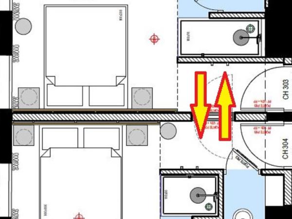 Hotel Restaurant Au Boeuf Couronné : photo 4 de la chambre chambre quadruple