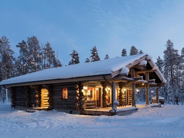 Napapiirin Järvilomat : photo 2 de la chambre cottage 3 chambres avec sauna