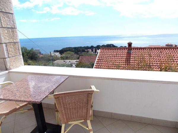 Guesthouse Villa Klaic : photo 1 de la chambre chambre double avec balcon - vue sur mer