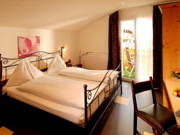 Park-Hotel Saas- Fee : photo 3 de la chambre chambre double panorama