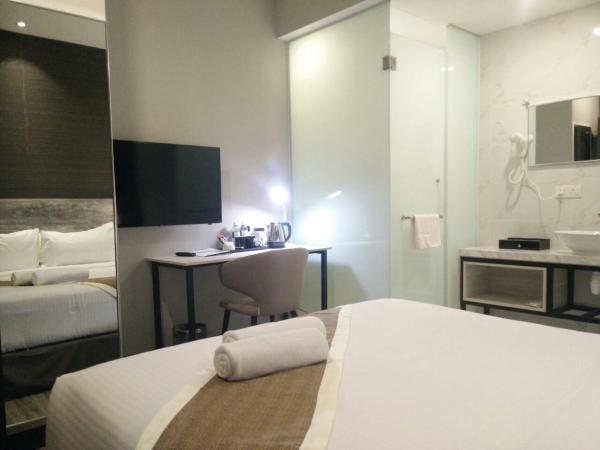 The Leverage Business hotel (Skudai) : photo 5 de la chambre chambre lit queen-size standard (aucune fenêtre)