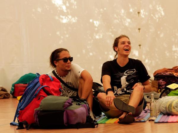 THE TENT - Youth Only - Buchung leider nur bis 30 Jahre möglich! : photo 7 de la chambre lit superposé dans tente dortoir mixte