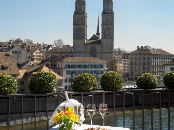 Storchen Zürich - Lifestyle boutique Hotel : photo 5 de la chambre suite signature - côté fleuve