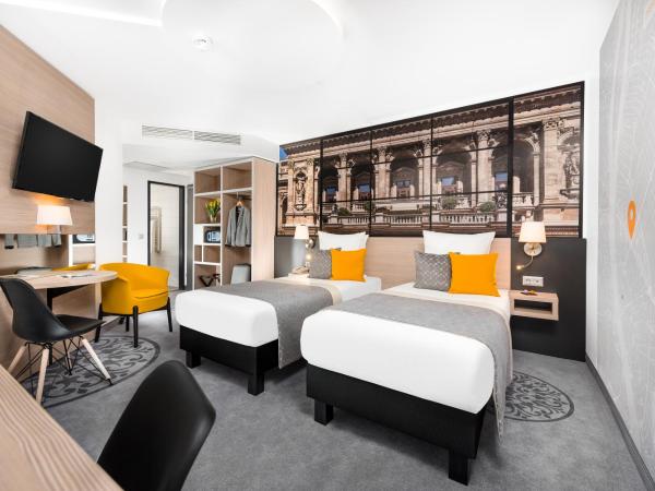 Mercure Budapest City Center : photo 1 de la chambre chambre lits jumeaux supérieure