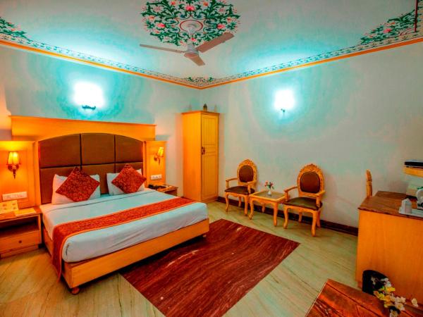 Nahargarh Haveli : photo 6 de la chambre chambre deluxe double ou lits jumeaux