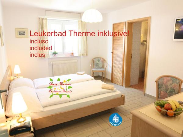 Hotel Paradis-Leukerbad-Therme : photo 8 de la chambre chambre double Économique