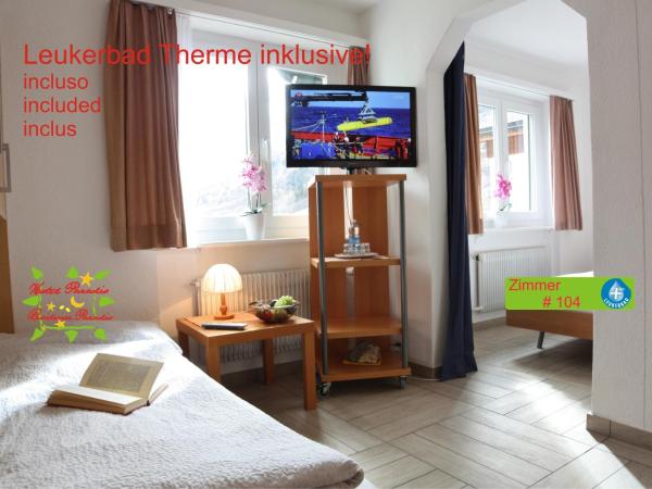 Hotel Paradis-Leukerbad-Therme : photo 4 de la chambre chambre triple